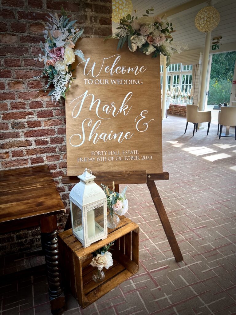 Wedding Sign