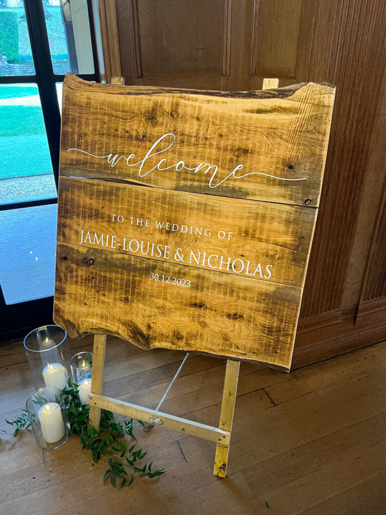 Wedding Sign