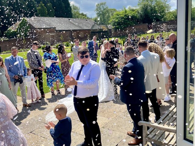 Wedding Confetti Shot