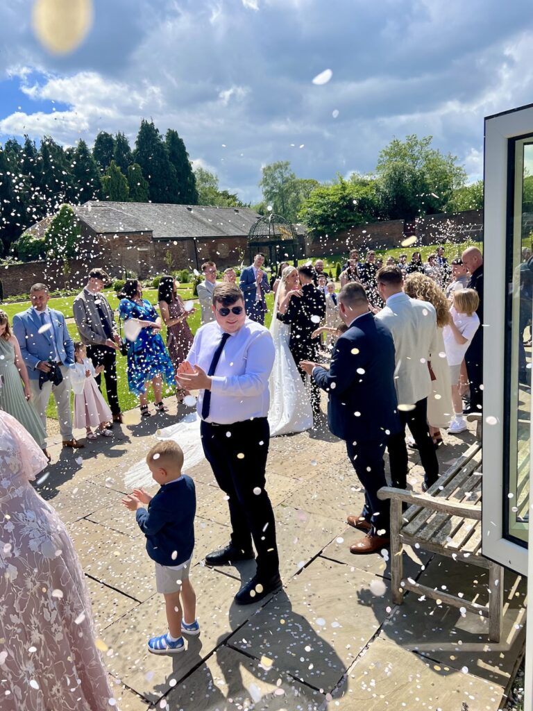 Wedding Confetti Shot