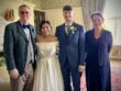 JAM Duo with wedding couple at Plas Dinam in Wales