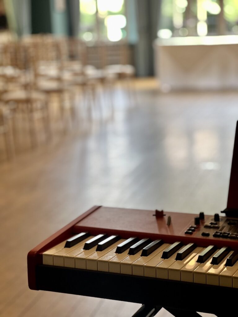 Nord Stage Piano at Wedding Ceremony