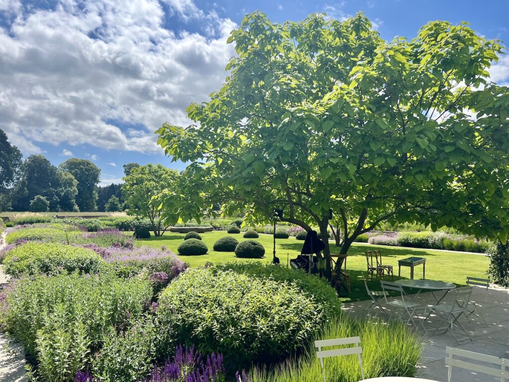 The gardens at Middleton Lodge Estate