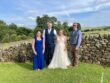 Musicians with Bride and Groom in Yorkshire