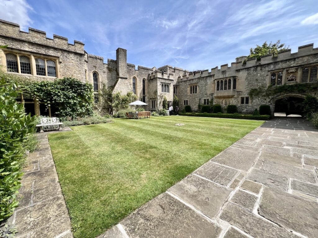 Allington Castle Courtyard