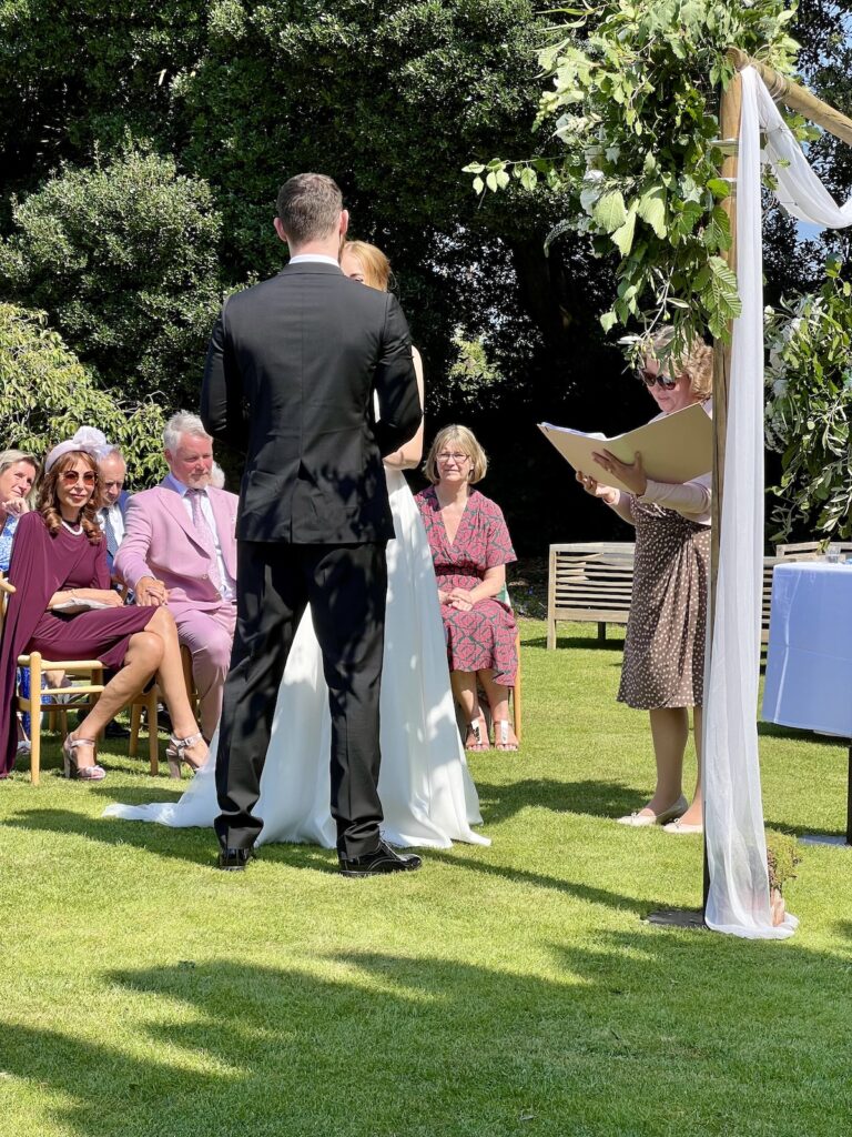 Wedding Ceremony Norfolk Outside