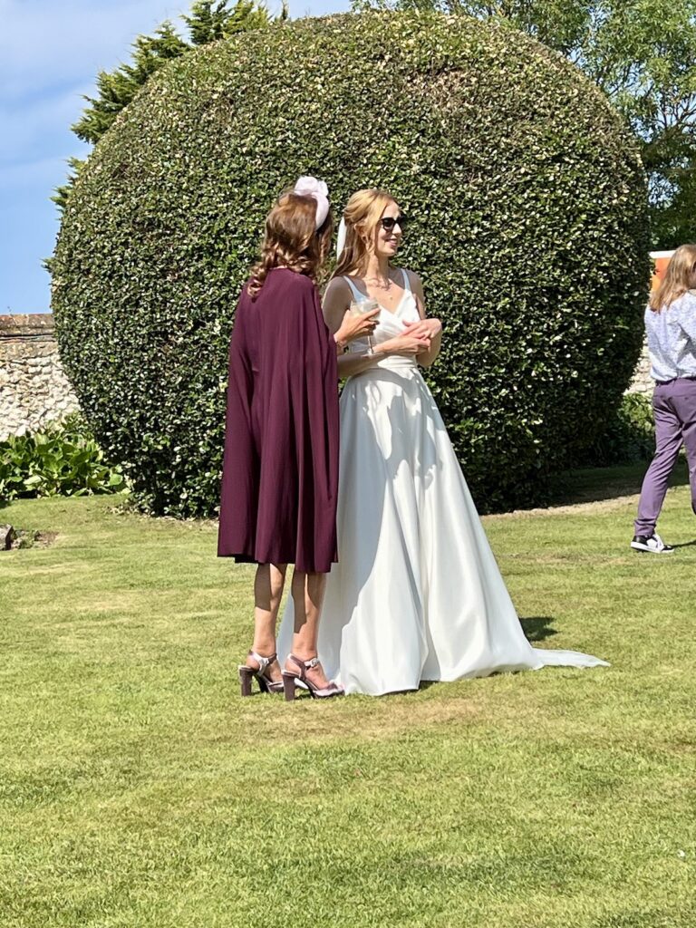 Bride in Norfolk Sunshine