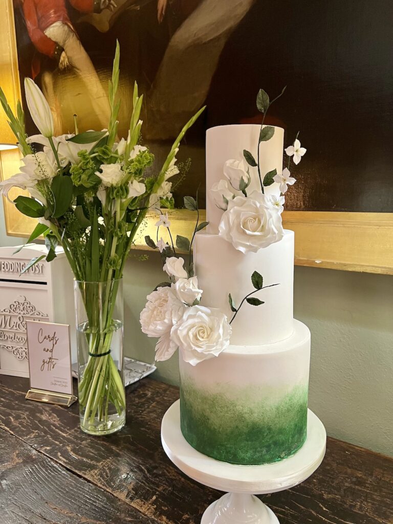 Wedding Cake at the Casterton Estate Lancashire