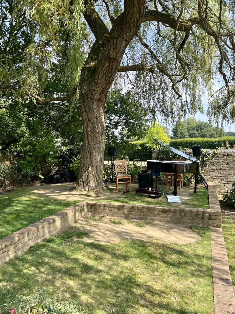 Piano and Cello at Oaks Farm