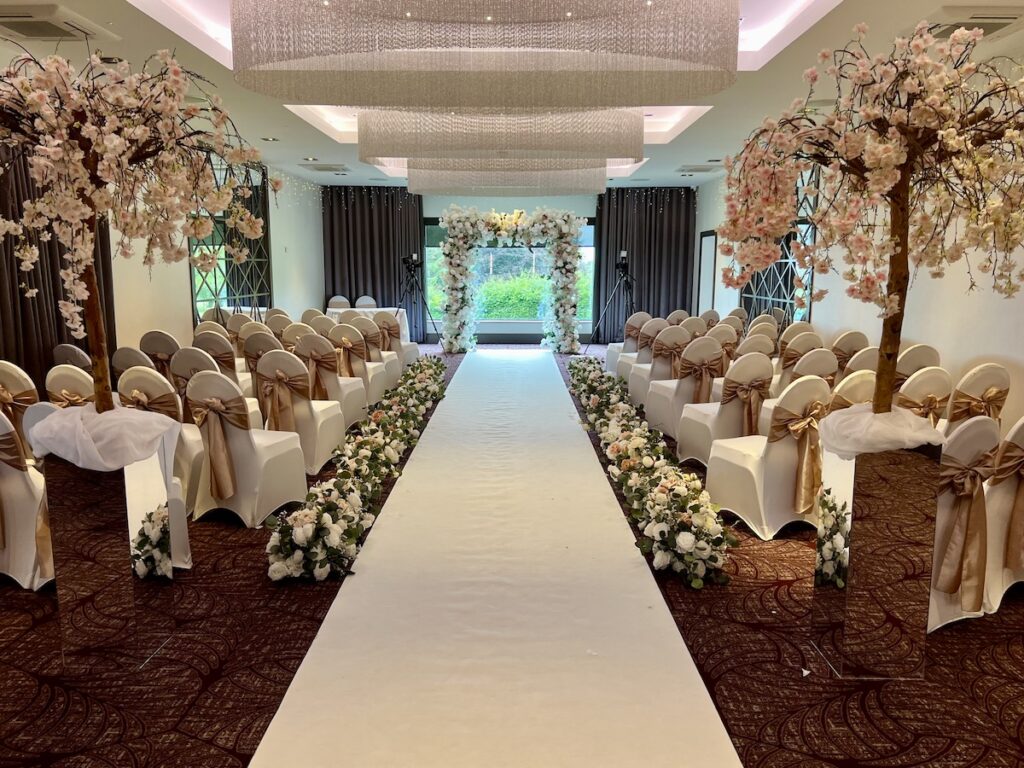 Wedding Ceremony Room at Hetland Hall