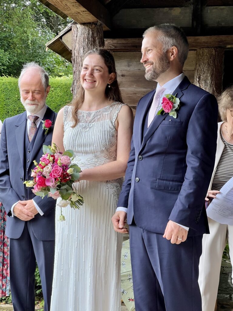 Wedding Couple in the Cotswolds