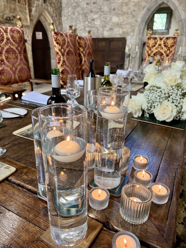 Candles at Wedding