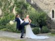 Bride and Groom at Allington Castle