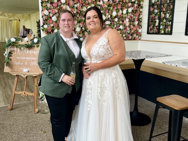 Two brides in Wales