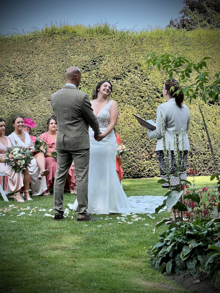 Wedding Ceremony at Hockwold Hall Norfolk