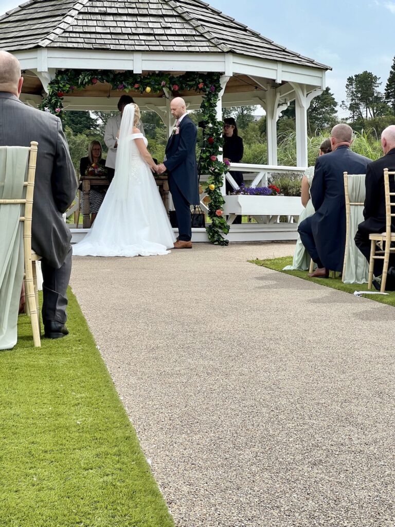 Wedding Ceremony at Peak Edge Hotel