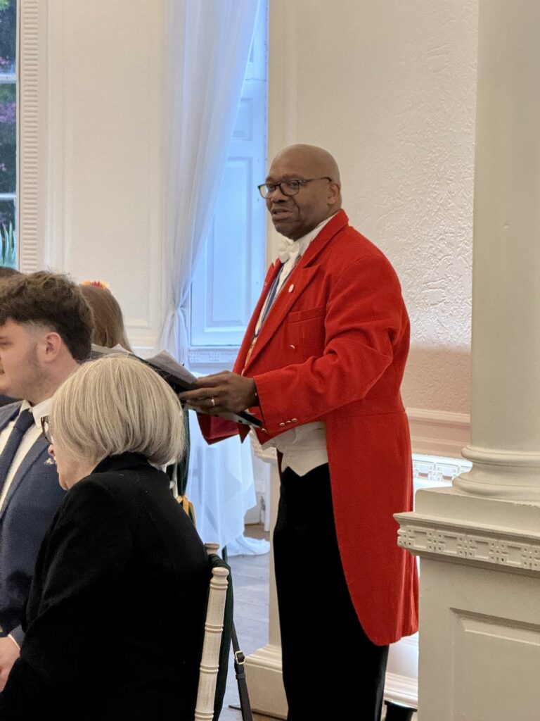 Toastmaster at Bawtry Hall