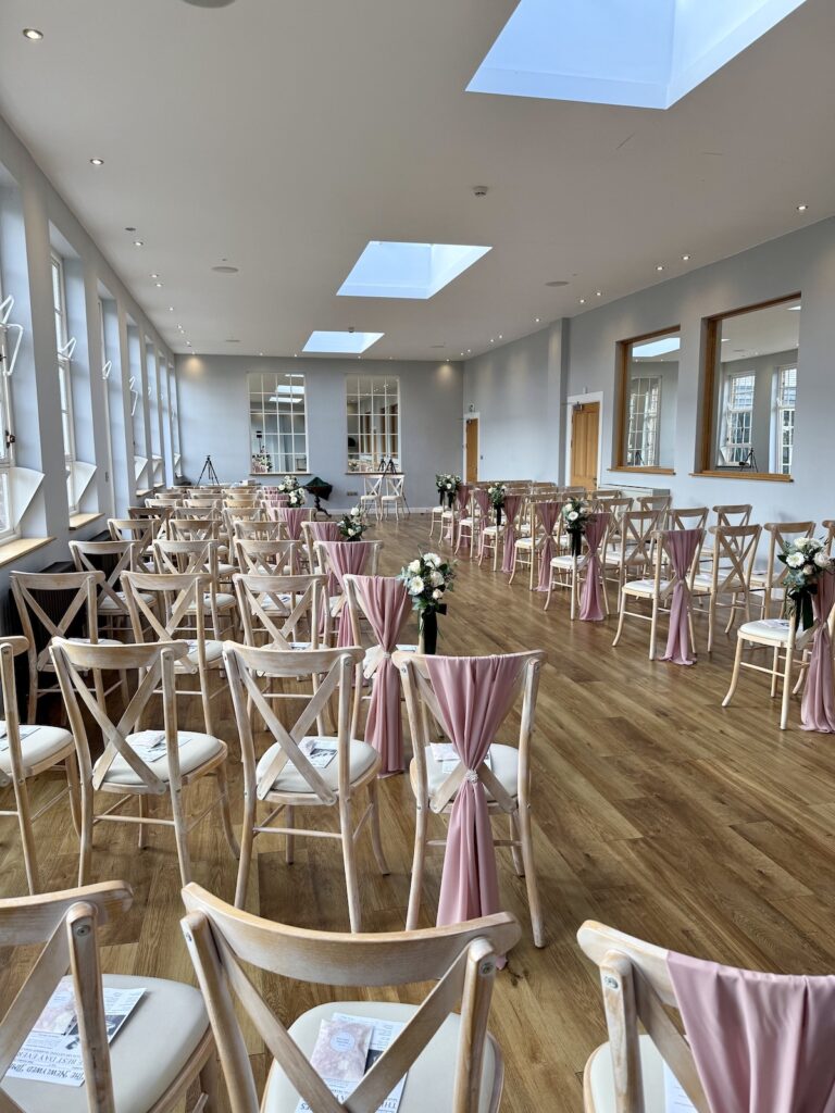 Ceremony Room at Bredenbury Court Barns in West Midlands