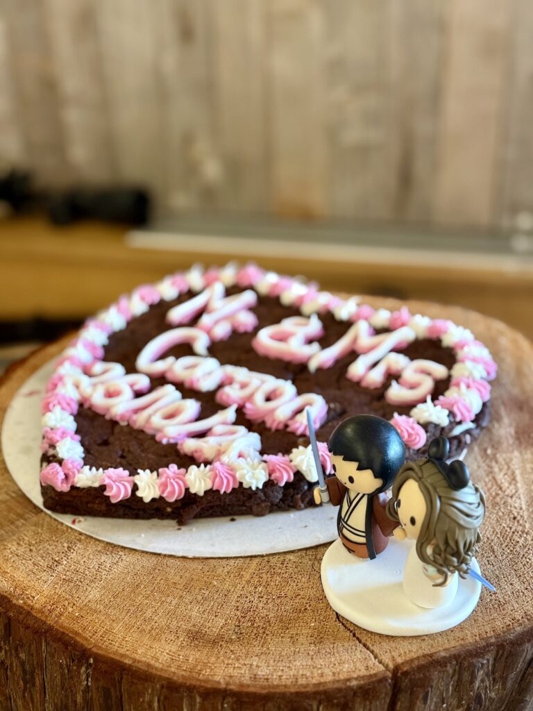 Wedding Biscuit at Bredenbury Court Barns in West Midlands