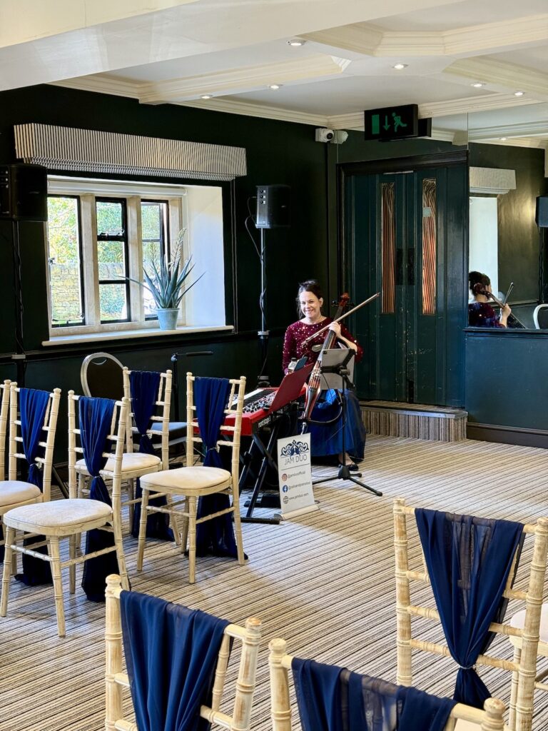 Wedding Cellist for ceremony in the cotswolds