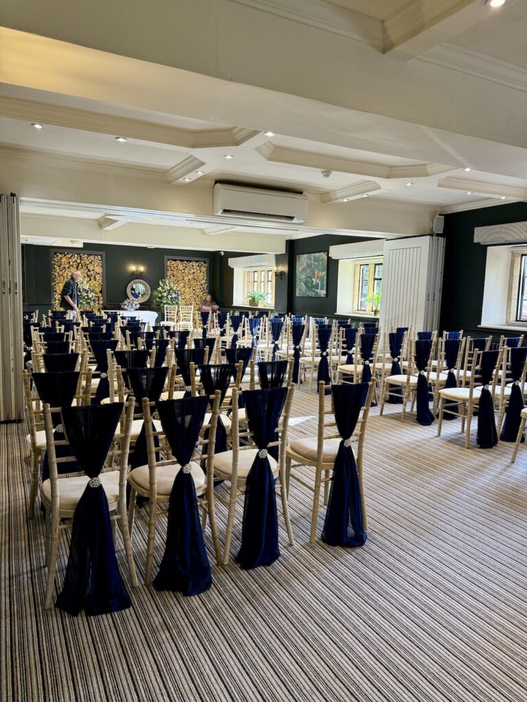 Wedding Ceremony Room at Manor House Hotel Moreton in Marsh Cotswolds