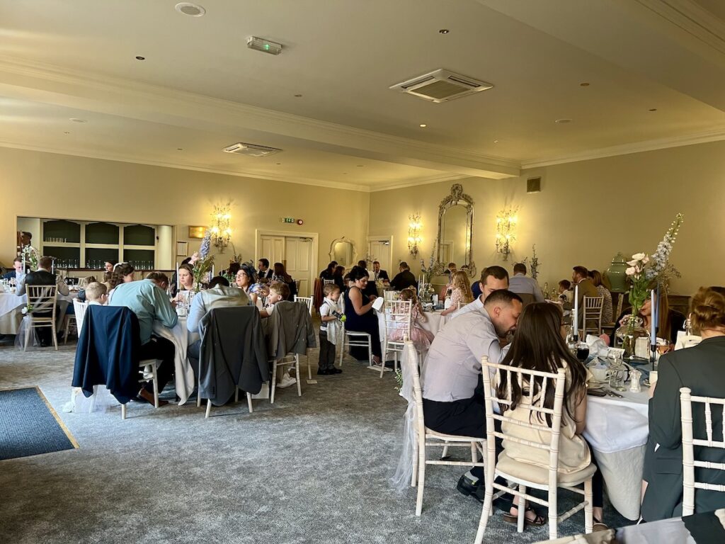 Wedding Breakfast at Tickton Grange