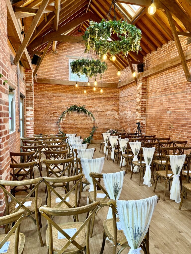 Ceremony Room at Abbots Court, Dorset