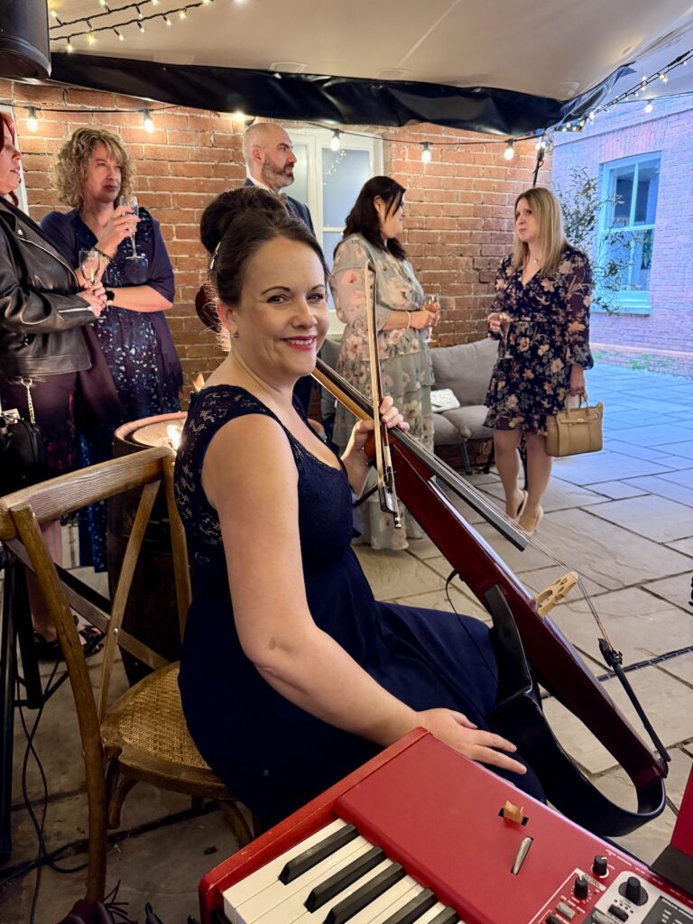 Wedding Cellist at Abbots Court, Dorset