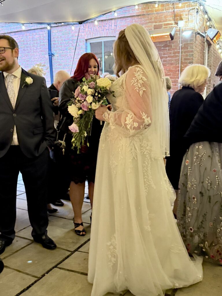 Bride at Abbots Court, Dorset