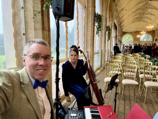 JAM Duo Cello and PIano Duo at Grittleton House