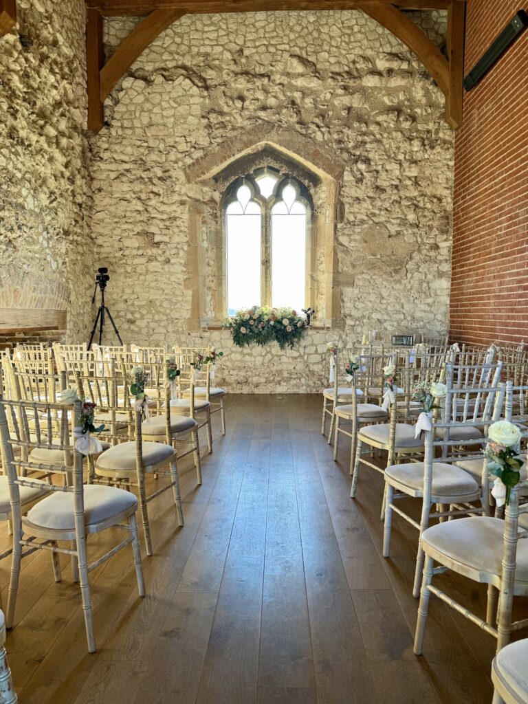 Cermeony Room at Pentney Abbey in North Norfolk