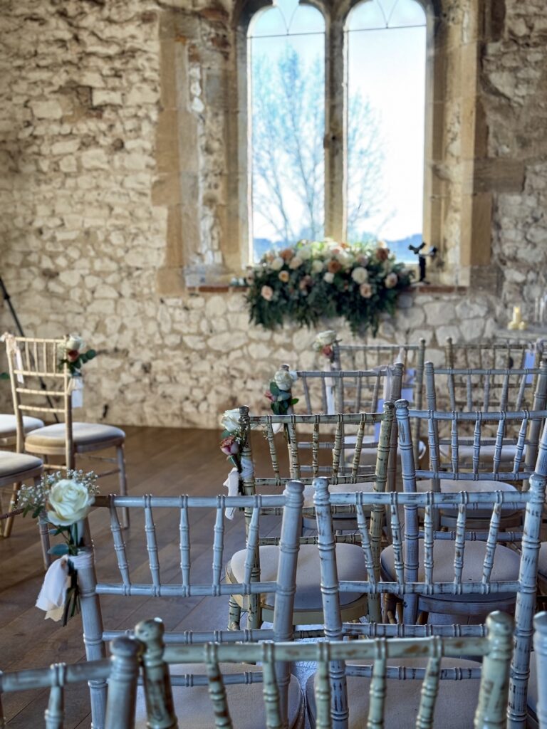 Ceremony Room at Pentney Abbey in North Norfolk