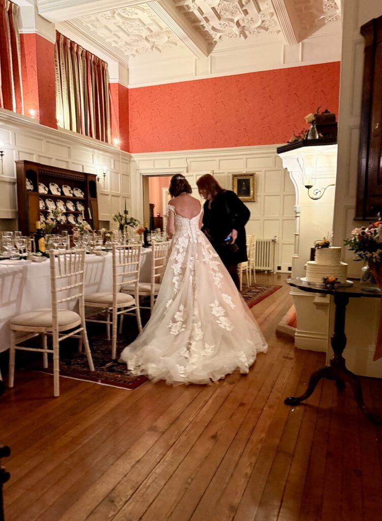 Bride at Plas Dinam Country House