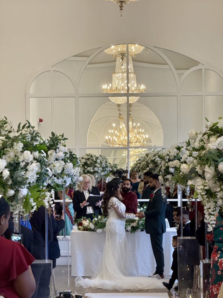 Ceremony at Norwood Hall Nottinghamshire