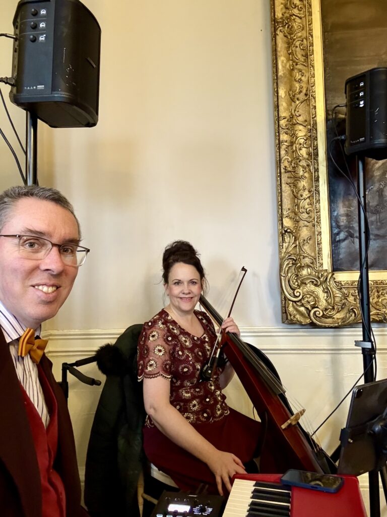 JAM Duo Cello and Piano Duo at Norwood Hall Nottinghamshire